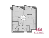 Москва, 2-х комнатная квартира, 1-й Сетуньский проезд д.вл8, 27590000 руб.