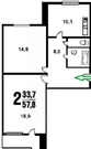 Москва, 2-х комнатная квартира, ул. Кировоградская д.5, 9700000 руб.