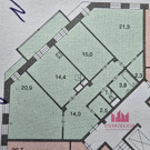 Ивановское, 3-х комнатная квартира, улица Семена Гордого д.10, 14700000 руб.