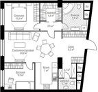 Москва, 2-х комнатная квартира, Электролитный проезд д.16 к7, 14899000 руб.