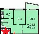 Москва, 2-х комнатная квартира, Шипиловский проезд д.59к3, 7300000 руб.