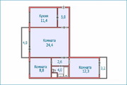 Солнечногорск, 3-х комнатная квартира, ул. Военный городок д.3, 5250000 руб.