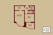 Некрасовка, 1-но комнатная квартира, Победы пр-кт. д.5 к5, 4550000 руб.