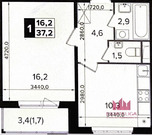 Битца, 1-но комнатная квартира, Южный бульвар д.6, 8600000 руб.