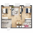 Москва, 2-х комнатная квартира, ул. Люблинская д.72Ак2, 19000000 руб.