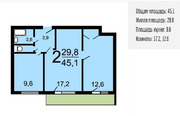 Москва, 2-х комнатная квартира, ул. Первомайская Ср. д.36, 12500000 руб.