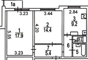 Москва, 2-х комнатная квартира, ул. Липецкая д.17 к1, 5600000 руб.