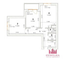 Москва, 2-х комнатная квартира, ул. Берзарина д.32, 27500000 руб.