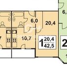 Подольск, 1-но комнатная квартира, ул. Профсоюзная д.4Б, 4200000 руб.