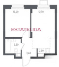 Люберцы, 1-но комнатная квартира, улица Барыкина д.7к2, 6100000 руб.