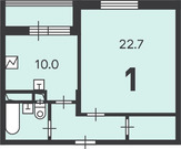 Москва, 1-но комнатная квартира, ул. Шереметьевская д.дом 5, корпус 1, 17195880 руб.