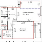 Красногорск, 1-но комнатная квартира, Золотая аллея д.2, 10250000 руб.