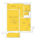 Мытищи, 1-но комнатная квартира, ул. Институтская 2-я д.24а, 3900000 руб.