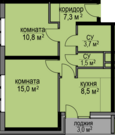 Пушкино, 2-х комнатная квартира, степана разина д.2 к1, 3200000 руб.