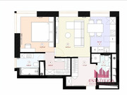 Москва, 2-х комнатная квартира, Волгоградский пр-кт. д.32/3к2, 35700000 руб.
