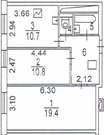 Зеленоград, 2-х комнатная квартира,  д.к251, 6300000 руб.