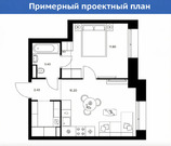 Москва, 1-но комнатная квартира, Ильменский проезд д.11к1 с1, 16000000 руб.