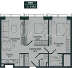 Москва, 2-х комнатная квартира, Ленинградский проспект улица д.вл6 к3, 45300000 руб.