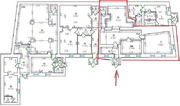 Предлагаем к аренде помещение общей площадью 106,9 м2 на 1-м этаже од, 11215 руб.