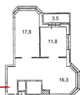 Звенигород, 2-х комнатная квартира, Радужная д.18, 3900000 руб.