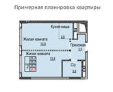 Долгопрудный, 2-х комнатная квартира, ул. Заводская д.2, 7800000 руб.