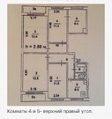 2-е смежные комнаты 18 кв.м - м.Пражская, ул. Булатниковская, 5к3, 3000000 руб.