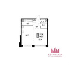 Москва, 1-но комнатная квартира, Шелепихинская наб. д.40к1, 28999999 руб.