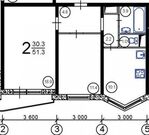 Москва, 2-х комнатная квартира, ул. Парковая 15-я д.49, 8399000 руб.