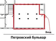 Стритритейл 140 кв.м. у метро Трубная., 45000 руб.