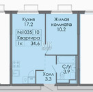 Москва, 1-но комнатная квартира, 3-й Нижнелихоборский проезд д.3/4, 13930000 руб.