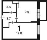 Москва, 1-но комнатная квартира, проспект Куприна д.38к1, 6702020 руб.