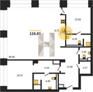 Продажа квартиры в новостройке, м. Сухаревская, ул. ...