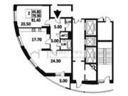 Реутов, 2-х комнатная квартира, Реутовских Ополченцев д.10, 8100000 руб.