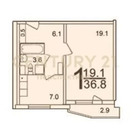 Люберцы, 1-но комнатная квартира, Гагарина пр-кт д.12, 5450000 руб.