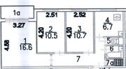 Москва, 3-х комнатная квартира, ул. Сумская д.6 к4, 9500000 руб.