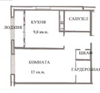 Лопатино, 1-но комнатная квартира, Солнечный бульвар д.13, 7000000 руб.