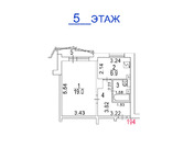 Голубое, 1-но комнатная квартира, ул. Родниковая д.с4, 5086000 руб.