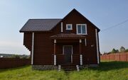 Новый загородный дом из бревна в 22 км от Сергиев-Посада, 4000000 руб.