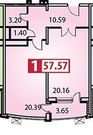 Совхоз им Ленина, 1-но комнатная квартира, ул. Историческая д.22, 8000000 руб.