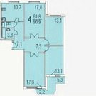 Москва, 4-х комнатная квартира, ул. Лукинская д.8 к3, 13350000 руб.