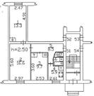 Глебовский, 3-х комнатная квартира, ул. Микрорайон д.4, 2950000 руб.