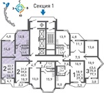 Красногорск, 2-х комнатная квартира, Красногорский бульвар д.дом 26, 8322775 руб.