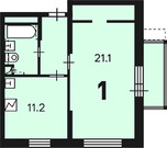 Москва, 1-но комнатная квартира, ул. Путейская д.дом 2, 11990000 руб.