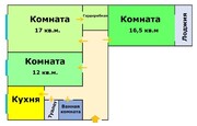 Москва, 3-х комнатная квартира, ул. Шипиловская д.12, 9100000 руб.