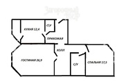 Москва, 2-х комнатная квартира, ул. Зеленодольская д.31 к1, 16900000 руб.