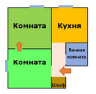 Москва, 2-х комнатная квартира, ул. Сельскохозяйственная д.2, 13600000 руб.