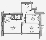 Москва, 3-х комнатная квартира, ул. Маршала Василевского д.1к1, 22600000 руб.