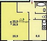 Зеленоград, 1-но комнатная квартира, Георгиевский пр-кт. д.1619, 4450000 руб.