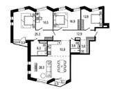 Москва, 4-х комнатная квартира, Волоколамское ш. д.81к2 с13, 34200000 руб.