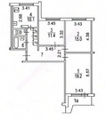 Москва, 3-х комнатная квартира, ул. Мусы Джалиля д.29 к1, 12500000 руб.